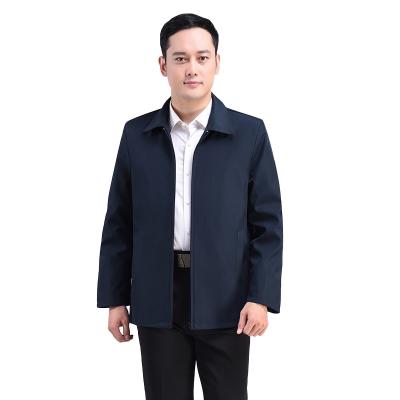 China Windproof Elegant Solid Color Lapel Short Jacket Professional Wear Light Business Casual Men's Coat Hair Men Suits for sale