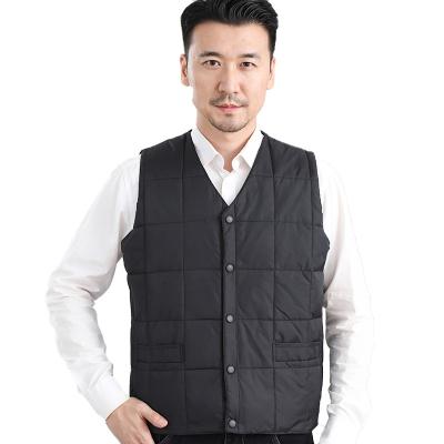 China Anti-wrinkle Light And Warm Men's Vest Custom Down Puffer Winter Jacket Vest For Men Sports for sale