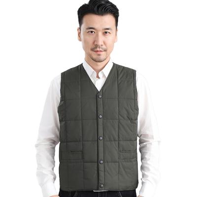 China Anti-wrinkle Sleeveless Jacket For Men Winter Windbreaker Warm Thick Vest Male Casual Outerwear Snow Waistcoat With Pockets for sale