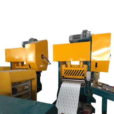 China Suspended ceiling construction factory direct supply high speed automatic perforated metal ceiling tile production line for sale