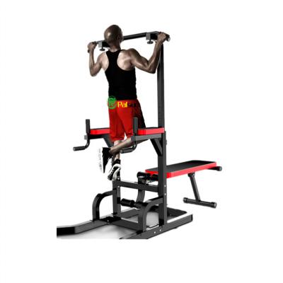 China Physics Private Label Adjustable High Competitive Expanded Indoor Fitness Pull Up Bar And Dip Station for sale