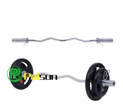 China Hot Sale Bar Rod Weightlifting Barbell Home Use Barbell Strength Fitness Powerlifting Training Barbell Bar for sale