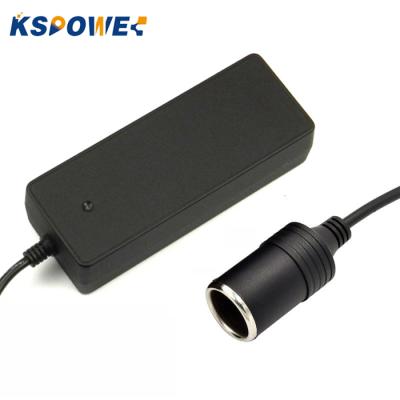 China 100% Lighter PC Cigarette Plug Pump DC Power Supply Jack C6 C8 C14 Jack Plug Adapter 12v 19v 24v 100w DC to AC Adapter for sale