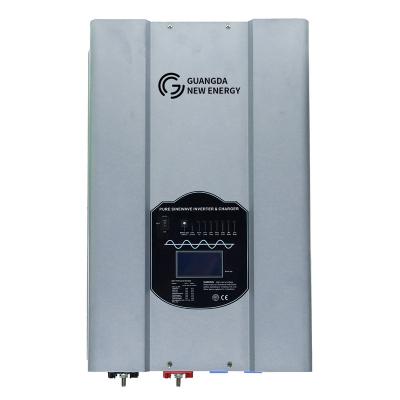 China inverter for home use with lithium battery 220vac 7000 720*470*250 watt inverter 48vdc for sale