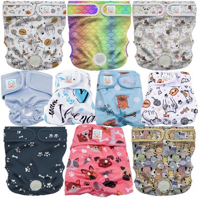 China Reausable Viable Custom Made Bamboo Diapers Dog Retail COLLABOR Yiwu 100%TPU Pet Diaper Wholesale Manufacturers for sale