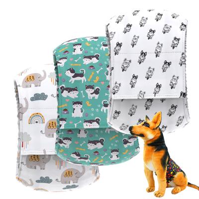 China Viable Dog Diaper COLLABOR Dog Diapers Mesh Nylon Dog Diaper Pet Washable Products for sale