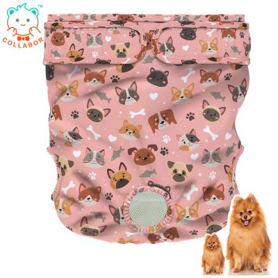 China COLLABOR Viable Small Dog Wraps Female Diapers,Cute Logo Xxl Dog Diaper Female Dog Diaper For Female for sale