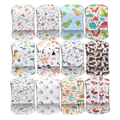 China COLLABOR XXS-XXL Viable Washable Dog Diaper Fox Printing Reusable Diaper Male High Quolity Dog Diapers for sale