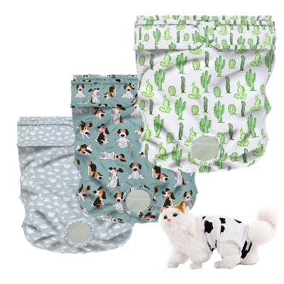 China SUSTAINABLE COLLABOR YIWU 100%TPU Customize Diapers CatTraining Pet Diapers Cat Diaper Reusable Washable for sale