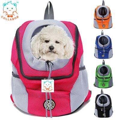 China COLLABOR Eyebirds Breathable Shoulder Bag Backpack Carrying Small Dog Cat Carrier Sling Adjustable Strap Tote Bag for sale