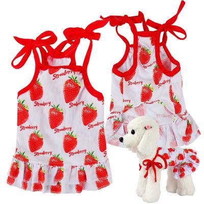 China 2021 New Viable Wholesale Pet Accessories Cute Cat And Dog Clothes Pet Clothing COLLABOR Princess Dress for sale