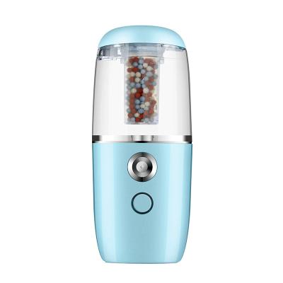 China Portable Negative Ion Nano Lighting/Moisturizing Anion Mini Beauty Car Mist Sprayer Jet Cleaning Nano Beauty For Germs for sale