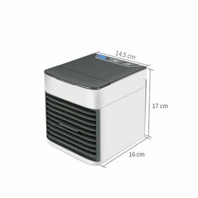 China 500ml USB Portable Small Tabletop Air Conditioner Portable Personal Space Water Cooler Fast Cooler Air Cooler with 7 Light for sale