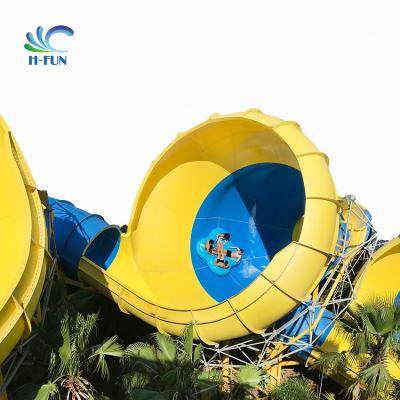 中国 New safe design water park clover leaf tube for long water slide water park slide tube 販売のため