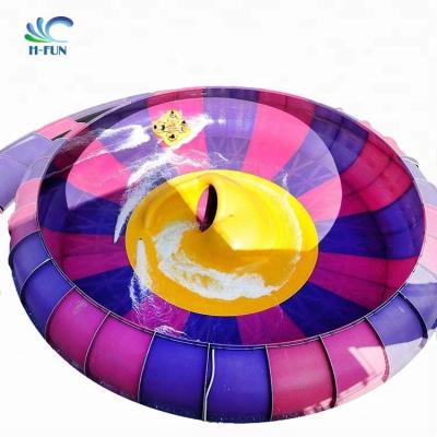 China Waterpark Cloverleaf behemoth bowl tube for Behemoth Bowl Water Slide for sale