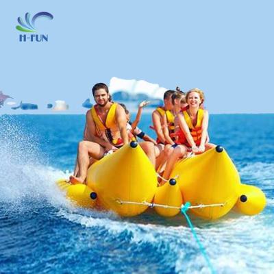 China Inflatable boat water game banana boat inflatable flyfish banana boat for sale