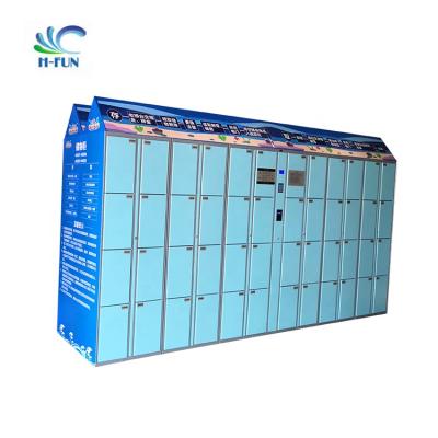 China Water park electronic laundry locker smart storage lockers smart card locker zu verkaufen