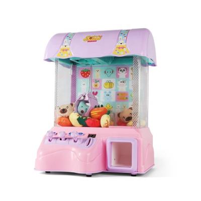 China Game Catch/Doll/Coin Vending Machine/Music Doll Catch Machine/Mini Toy Plastic Vending Machine Toys Battery Operated Doll Slot Machine Light for sale