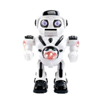 China Funny Electronic Carry-On Battery Operated Robot Toy Boys Dancing Sports Robot Toys with Lights and Sounds for sale