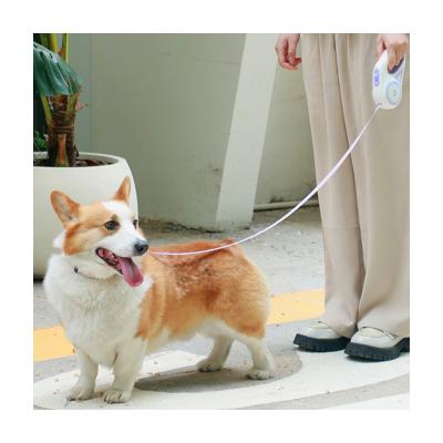 China New Style Retractable Dog Leash Stretch DETACHED and Shrink Led Dog Leash with 5M Flashlight Dog Leash for sale