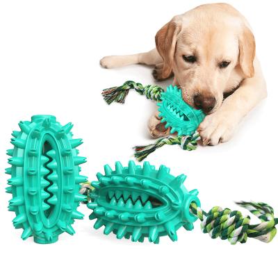 China OEM Viable Teeth Cleaning Natural Chew Rubber Dog Pet Toy Dog Chew Toy Rubber for sale