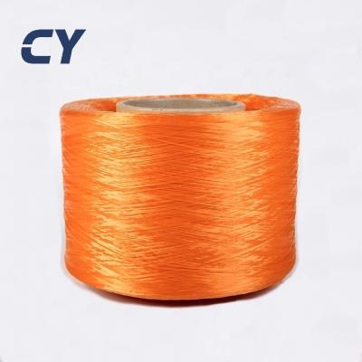 China Abrasion-Resistant Hollow Dope Dyed Flame Retardant Polypropylene Yarn 900d Monofilament PP Yarn for sale