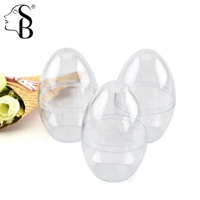 China Plastic Sponge Portable Transparent Portable Sponge Package Egg Shape Sponge Travel Case Sponge Beauty Custom Logo for sale