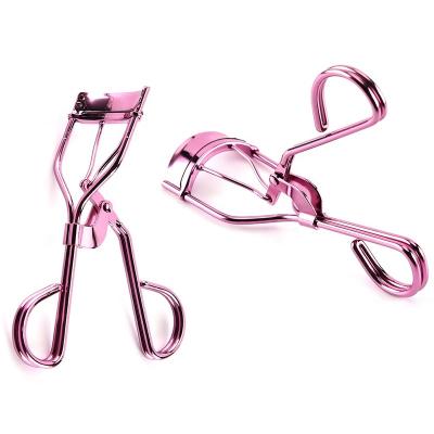 China Mans Various Eye Lashes Factory Wholesale Carton Hypoallergenic Silicone Pads RTS Steel Pink Eyelash Curler for sale