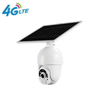 China Human motion tracking 2MP sim card IP camera 4g solar outdoor ptz solar camera 4g BY BRAND 4G solar PTZ camera for sale