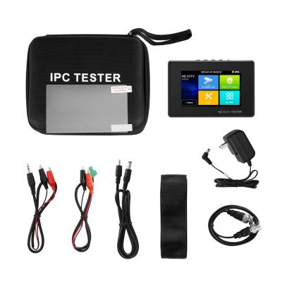 China 4 Inch TFT Color LCD CCTV IP Camera Coaxial Cable Camera CCTV Tester, HD-TVI, AHD, CVI Camera 4K camera control with wrist band, all in one cctv monitor for sale