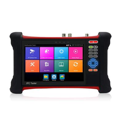 China Multifunction IP Camera Coaxial Cable Camera CCTV Tester All In 1 Video Cable Monitor IP 7 Touch Screen 4K Camera IPC CCTV Tester inch IPS for sale