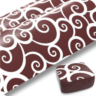 China DIY Disposable Wholesale Custom Cake Decorating Chocolate Transfer Sheets for sale