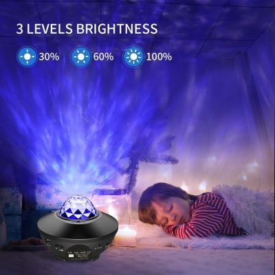 China Video Cool Speaker Portable Unique Projector Lights Pattern RGB Call Mini KTV Wireless Speaker for sale