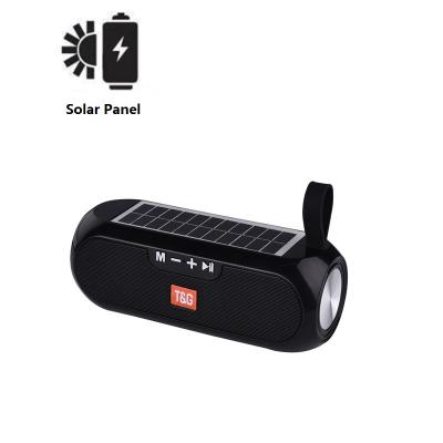 China Telephone Function TG182 Outdoor Speakers Factory Wholesale Solar Panel Speaker Wireless Radio for sale