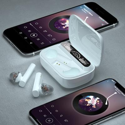 China Noise Canceling Audifonos 2021 New TWS Earbuds X5 Charging Case HD Led Screen Battery Display HiFi Stereo Earphone for sale