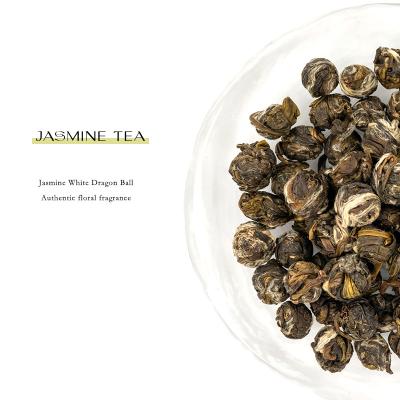 China Special Grade Jasmine Dragon Pearls, 100% Natural Jasmine Green Loose Tea Beautify, Whiten Your Skin and Resist Jasmine Tea for sale