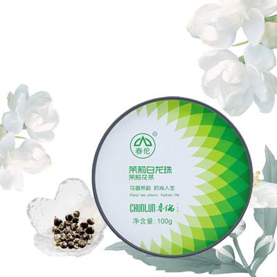 China Compressed Tea Refined Rich Fragrance Fuzhou Jssmine Chinese Loose Tea Organic Jasmine Pearl Scented Ball Tea for sale