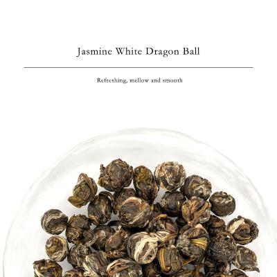 China Wholesale Loose Jasmine Tea China Premium Natural Tea Bag Flavored Jasmine Tea Dragon Pearl Tea Balls for sale