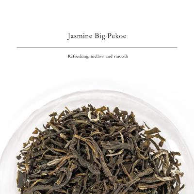 China Loose Tea Bag Competitive Price Organic Loose Leaf Green Tea Peko OP Jasmine Tea EU Certificate for sale