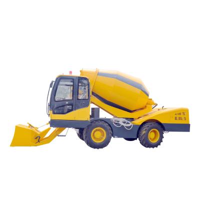 China Mix Cement 4 CBM Automatic Concrete Mixer Truck Filling Price for sale