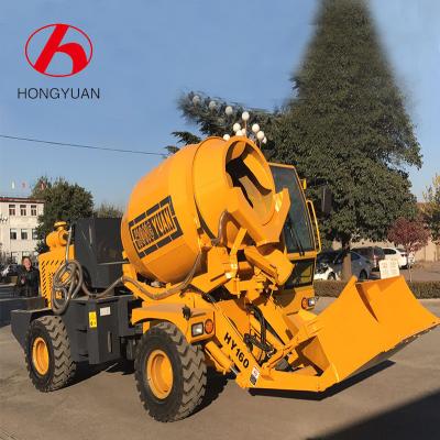 China Mini Civil Engineering Cement Truck Mobile Self Loading Concrete Mixer Supplier for sale