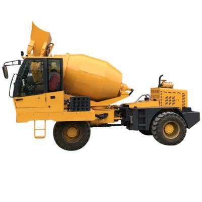 China Automatic Cement Concrete Mixer Mixing Truck With 1.6M3 Capacity for sale