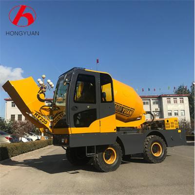 China Construction Industry Truck Automatic Diesel Mini Self Loading Concrete Mixer for sale