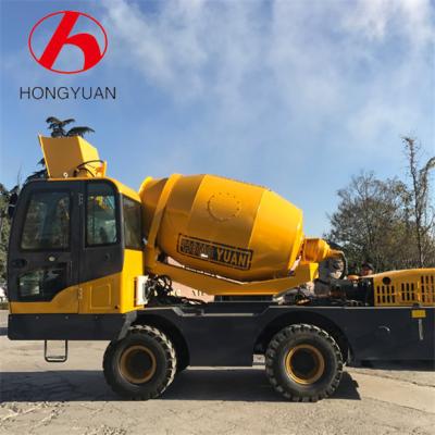 China Construction Industry Concrete Mixer Self Loading With Crawler Unloader for sale