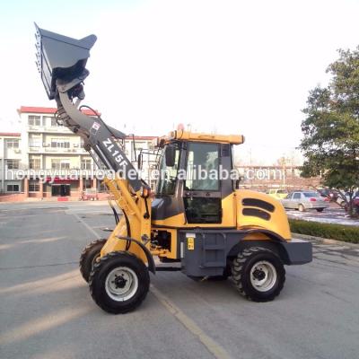 China Building Material Stores HONGYUAN Brand ZL15F Wheel Loader With CE for sale