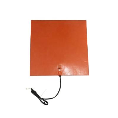 China 3d printer heater silicone rubber heater pad heater 500mmx500mm for 3d printer heat bed for sale