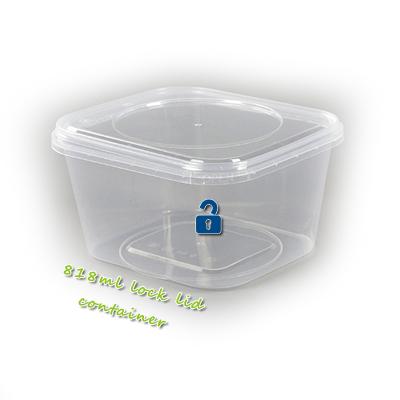 China Traditional Meal Prep Containers Multiple Sizes Lock Freezer And Safe Food Storage for sale