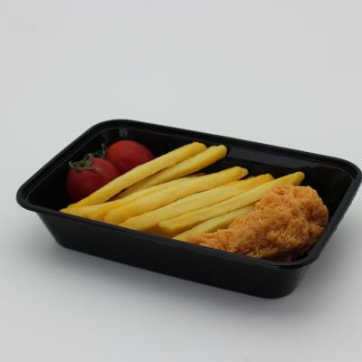 China Single Compartment Microwavable To Go Anti Leak Food Container Chinese Factory for sale