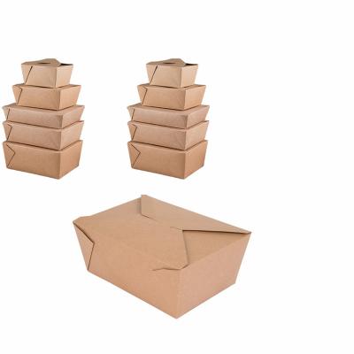 China Microwave Safe Customize Eco-friendly Luxury Black Chinese Disposable Wrapping Paper Meal Rice Containers en venta