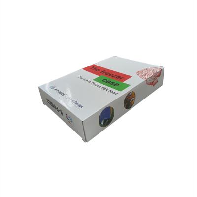 China Recycled Materials High Quality Fresh Fish Food Corrugated Paper Packaging Box With Logo for sale